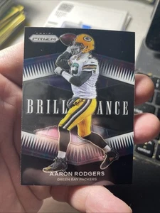 Aaron Rodgers 2021 Panini Prizm Brilliance Insert B-6 Green Bay Packers - Picture 1 of 2