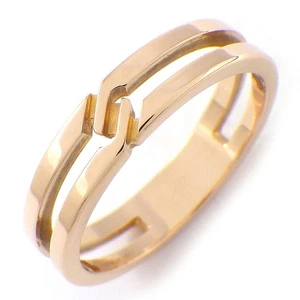GUCCI Ring Infinity Japan Limited Model 750(18K) Rose(Pink) Gold #9 US4.75 - Picture 1 of 10