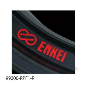 4pcs ENKEI Genuine Rim Stickers Decal for RPF1 RPF1RS Red - Picture 1 of 3