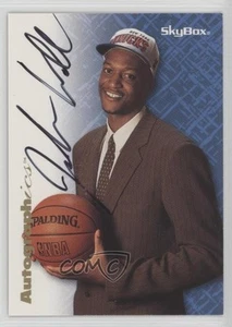 1996-97 Skybox Premium Autographics Black Ink John Wallace Rookie Auto RC - Picture 1 of 4
