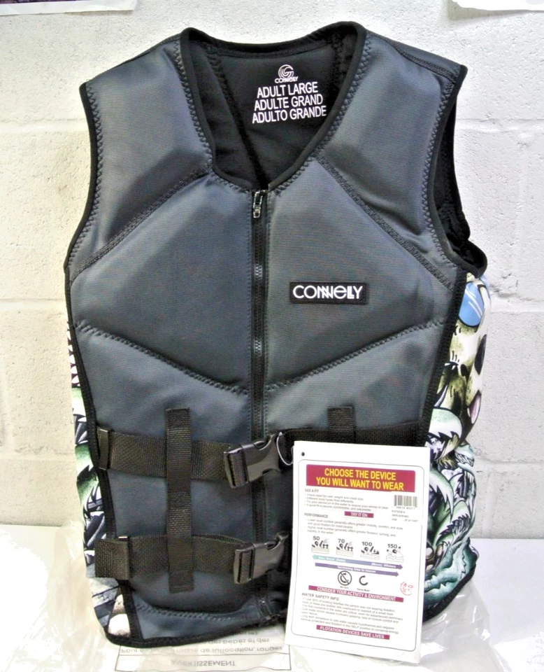 Chaleco salvavidas Connelly Steel Pro de neopreno para hombre grande (3239) Foto 1 de 4