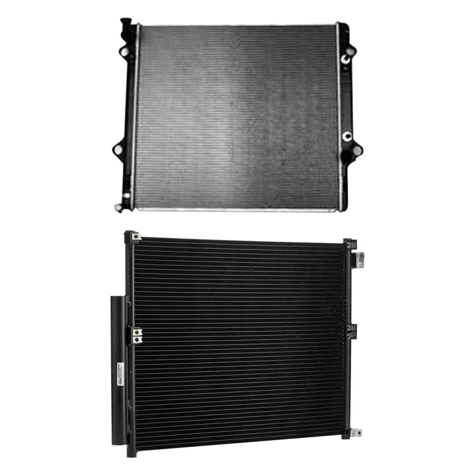 For Toyota 4Runner 2003-2008 TYC BNDL-474369 Radiator & Condenser Kit Foto 1 de 1