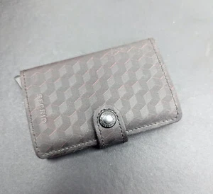 Secrid Mini Cartera Protector de Tarjeta Cuero Cartera Seguro Estuche para Tarjetas 8-10 Tarjetas - Imagen 1 de 4