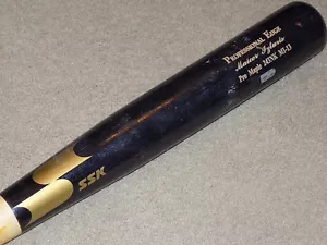 Maicer Izturis SSK Maple Game Usato Hit Bat 2010 Anaheim Angels MLB - Foto 1 di 1