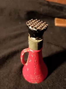 Templeton Kenly & Co. Simplex Miniature 3" Screw Jack Salesman's Sample RED Mini - Picture 1 of 7