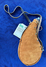 BRAND NEW VTG Suede Leather Bota Bag Wine Water 2 Liter Canteen NWT RARE FIND