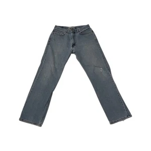 Levi Strauss & Co 505 Mens Jeans Blue Size 34x32 Regular Fit Made In Canada - Picture 1 of 5