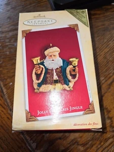 Hallmark Andenken Ornament Jolly Old Kris Jingle 2004 Neu im Karton - Bild 1 von 2