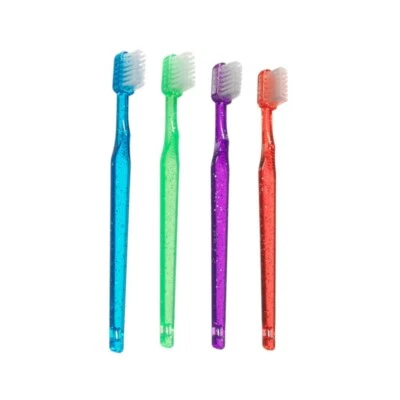 Box of 144 Plak Smacker Sparkle Youth Kids Toothbrush