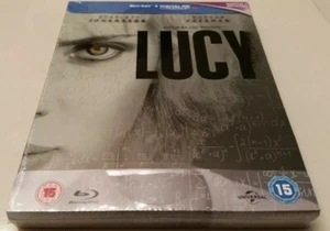 Lucy STEELBOOK (Blu-ray, UK Import) REGION FREE ***SEALED*** - Foto 1 di 9