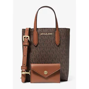 Bolso Bandolera Michael Kors Vincent Logo Extra Pequeño Con Estuche para Tarjetas 35F4G2VC0B-84 - Imagen 1 de 8
