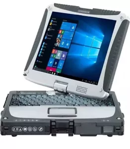 Panasonic Toughbook CF19 i5 MK5 Win 7 Or Win10 Rugged Laptop With Docking - Picture 1 of 9