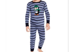 NEW GYMBOREE BOYS TWO PIECE LONG SLEEVE PENGUIN PAJAMAS SIZE 7 - Picture 1 of 1