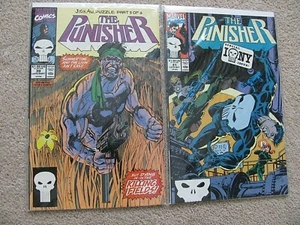 1992 Marvel PUNISHER #39 & #41 VG/F/VF Bagged & Boarded  - Bild 1 von 1