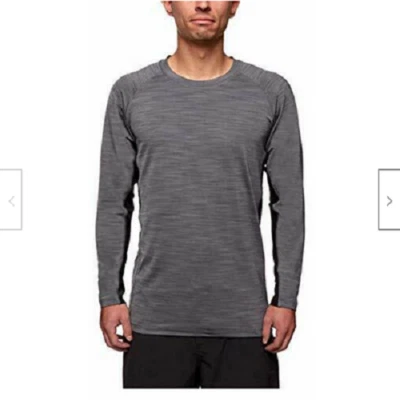 HANG TEN MEN'S LONG SLEEVE SUN T-SHIRT (SMOKED PEARL GRAY X-LARGE) NWT - Image 1 of 2