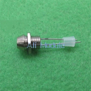 10PCS NEW  3mm Clip Chrome Metal Bezel LED Holders Mounts - Bild 1 von 5