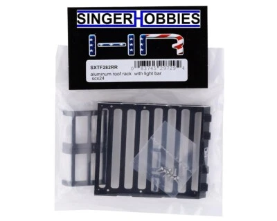 Baca de techo de aluminio Hot Racing SXTF282RR Axial SCX24 con cápsulas de luz (AXI00002V2) HH Foto 1 de 2