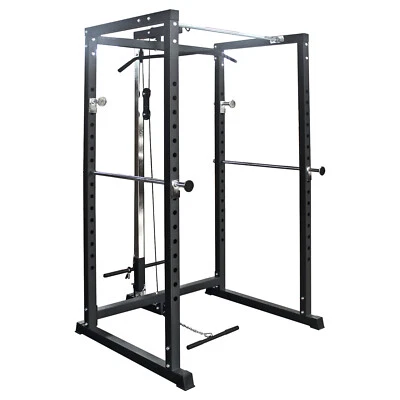 Power Rack Kraftstation Squat Multipresse mit Latzug Premium Qualität DIN EN957 - Bild 1 von 4