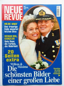 Neue Revue Nr 7/2002, Hilde Knef, Anni Friesinger, Astrid Lindgren, Hinterseer H - Bild 1 von 3
