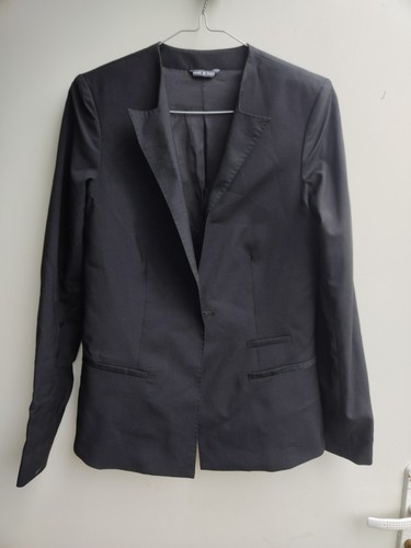 ACNE STUDIOS Jeans Giacca Blazer Donna Corretta 34 XS Nero