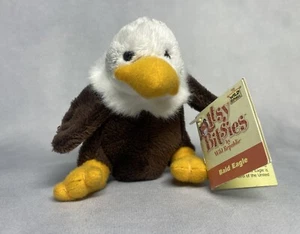 Pájaro de peluche Wild Republic Itsy Bitsies 2004 águila calva con etiqueta - Imagen 1 de 5