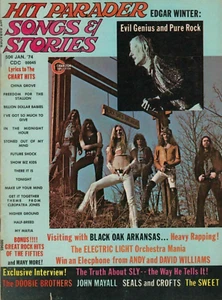 Hit Parader Magazine January 1974 Sweet Doobie Brothers Edgar Winter Black Oak A - Picture 1 of 12