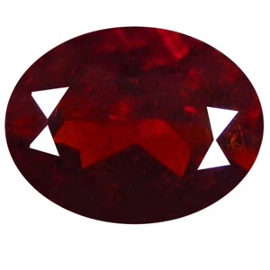 2.12 ct  Splendid Oval Shape (9 x 7 mm) Orangy Red Spessartine Natural Gemstone - Picture 1 of 1