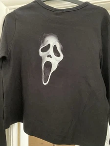 Camiseta Scream Ghostface para mujer doble cara grande bebé - Imagen 1 de 2