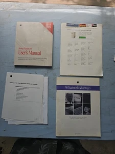 Vintage 1996 Era Apple Macintosh 8500 manual and paperwork - Picture 1 of 24