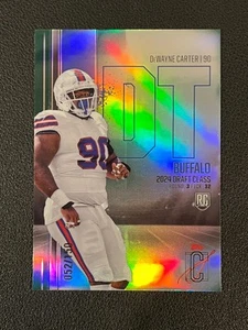 DeWayne Carter 2024 Topps Signature Class Chrome Green Refractor /150 Bills - Picture 1 of 2