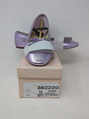 Lavandería China Audrey Metálico Lila Pisos Talla 10 Luce y Siéntete Cómodo  Foto 1 de 4