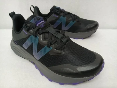Zapatillas de Trail Running New Balance Nitrel V4 para Mujer WTNTRWB4 Negras Púrpura Talla 9.5 Foto 1 de 4
