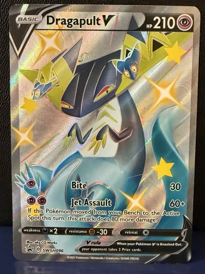 Dragapult V SWSH096 SWSH: Sword & Shield Promo Cards Holo - Image 1 of 1