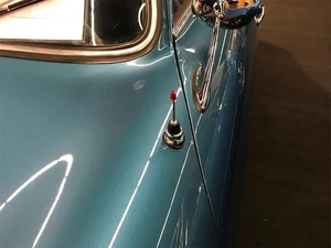 Roter Knopf für Oldtimer Auto Antenne Antennenspitze rot für Teleskopantenne - Bild 1 von 2