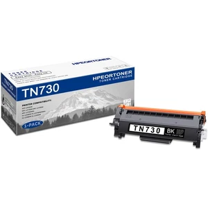 Cartucho de tóner negro 1 PK TN730 1.500 páginas alto rendimiento, TN730, para Brother... - Imagen 1 de 5
