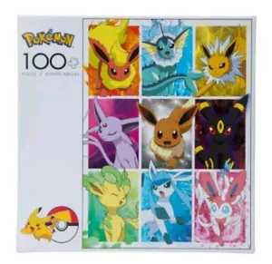 Pokemon™ Eevee Evolutions Jigsaw Puzzle 100-Piece - New And Unopened - Picture 1 of 5