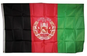 3x5 Afghanistan Afghan 200D Nylon Flagge 3'x5' Haus Banner Ösen mit Clips - Bild 1 von 6