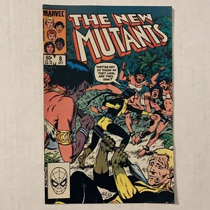 New Mutants #8 1983 Marvel First Appearance Magma Amara Aquilla Chris Claremont - Picture 1 of 9