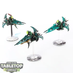 Drukhari - 3x Reavers - dipinto - Foto 1 di 1