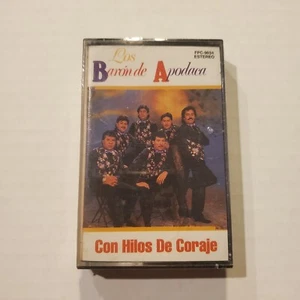 Los Baron De Apodaca Con Hilos De Coraje CASSETTE NUEVO SELLADO Fonovisa - Picture 1 of 3