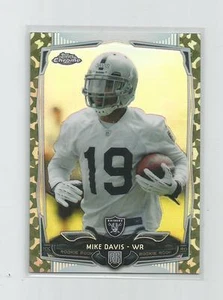 Rifrattore mimetico Topps cromato Mike Davis 393/499 2014 - Foto 1 di 1
