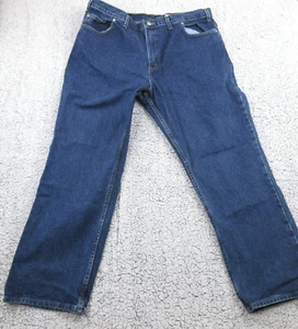 Faded Glory Jeans Men's 38x29 (Tag 40X30) Blue Straight Leg Relaxed Fit US Made - Picture 1 of 12