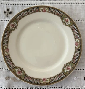 Antiker Vintage Theodore Haviland Limoges Teller 6,5" Gold. Schleiger #631 - Bild 1 von 4