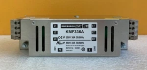 Roxburgh EMC KMF336A 500Y, 36 A, 3P:CE, 3 Phase, RFI, Main Filter. Tested! - Picture 1 of 4