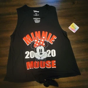 Damen T-Shirt Gr. L schwarz Disney Minnie Mouse 2020 ärmellos - Bild 1 von 4