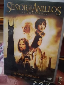 El Señor de Los Anillos Las dos torres El viaje continúa Película DVD - Imagen 1 de 2