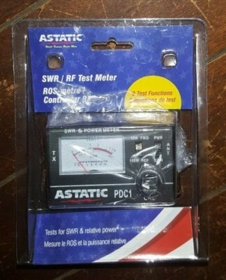 Astatic SWR/RF Test Meter *2 Test Functions* Model PDC1 - Image 1 of 4