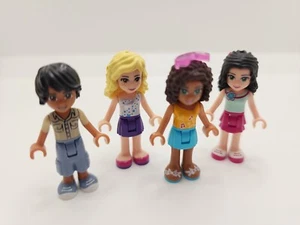 Authentic Lego Friends Replacement Minifigure Lot Naya Matthew Andrea Emma 41130 - Picture 1 of 8