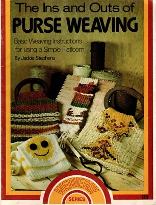 Weaveasy Series 7215 INS and OUTS OF PURSE WEAVING Macrame' Pattern Booklet - Image 1 of 3