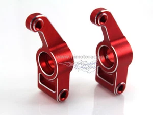 33002 Hubs Rear Aluminum Metal ergal Red 1/10 E10 Replacement HIMOTO - Picture 1 of 1